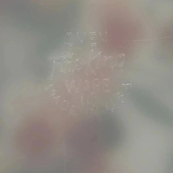 VTG Fire King Primrose Dinner & Bread Plates Pink Flowers Set of 4 OR 8 - Picture 4 of 5